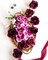 10pcs Silk Roses Artificial Flowers Fake Burgundy Rose Bouquet for Arrangement Wedding Party Home Decoration